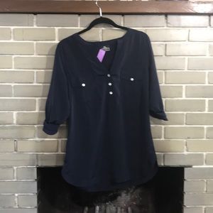 Angie short sleeve top NWOT New Boutique Reatail S